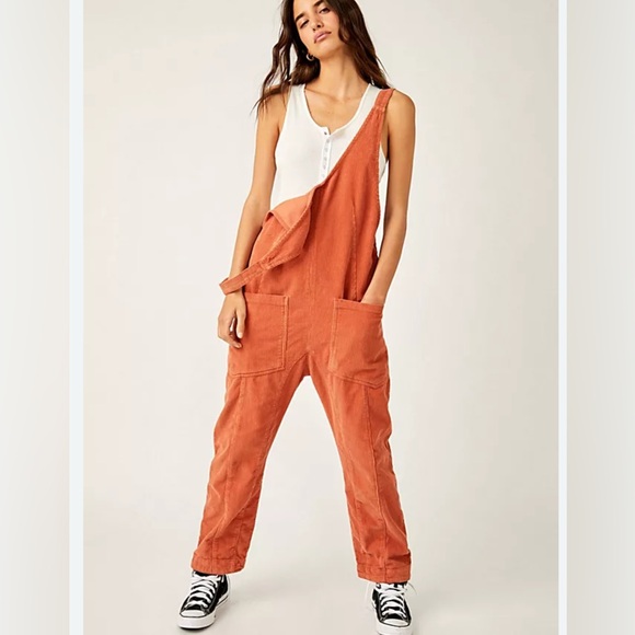 Free People Pants - NWOT Free People High Roller Corduroy Jumpsuit